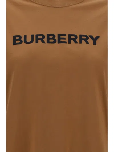 Shop Burberry Margot T-shirt In Camel Legacy