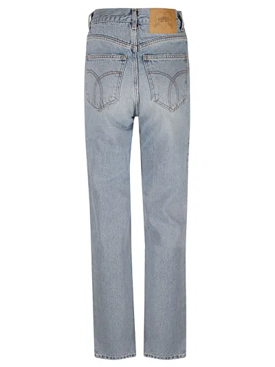 Shop Fiorucci High-waist Jeans In Blue