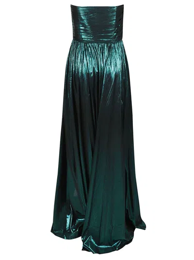 Shop Retroféte Ezri Dress In Aquamarine