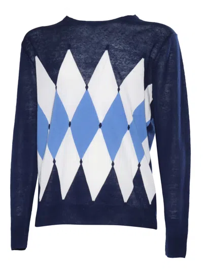 Shop Ballantyne Blue Sweater