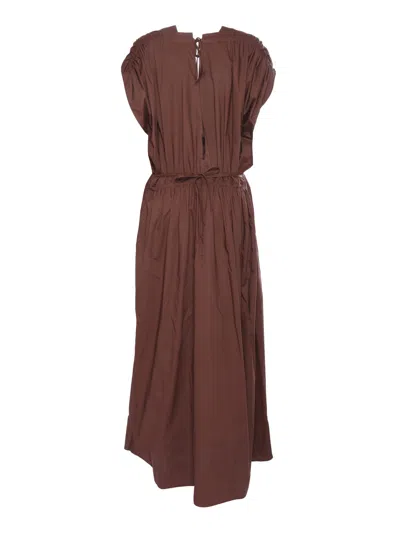 Shop Ballantyne Long Brown Dress