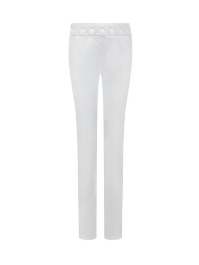 Shop Dsquared2 Trouser In White