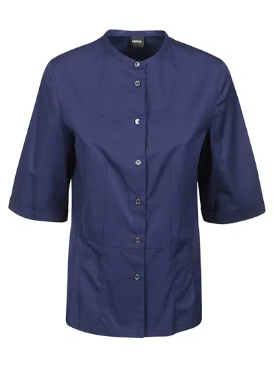 Shop Aspesi Shirt Mod.5443 In Navy