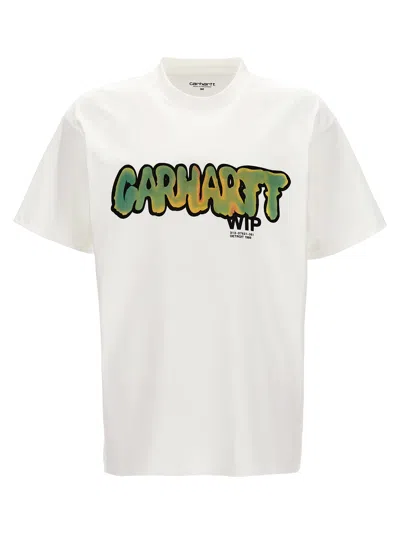 Shop Carhartt Drip T-shirt In White