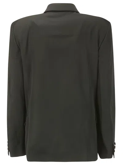 Shop Comme Des Garçons Ladies Jacket In Black X Multi