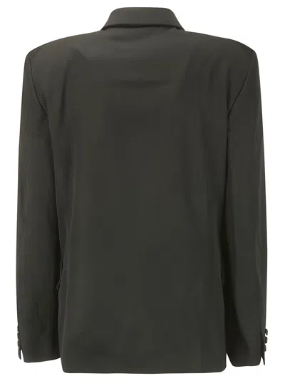 Comme Des Garçons Ladies Jacket In Black X Multi