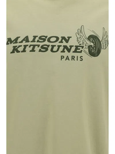 Shop Maison Kitsuné T-shirt In Canvas
