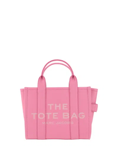 Shop Marc Jacobs The Small Tote Handbag In Petal Pink