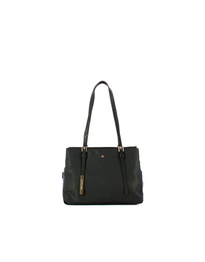 Shop Borbonese Designer Handbags Women's Black Bag
