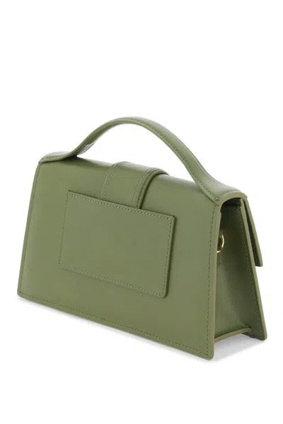 Shop Jacquemus Le Grand Bambino Handbag In Green