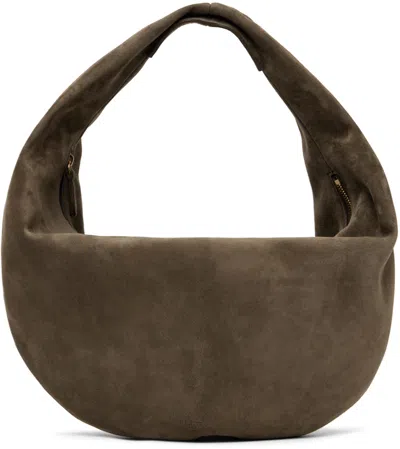 Shop Khaite Brown 'the Medium Olivia' Bag In 907 Toffee