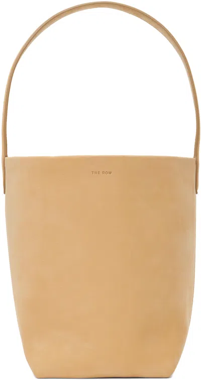 Shop The Row Beige Small N/s Park Tote In Croissant