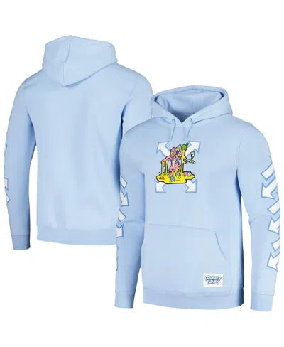 Freeze Max Men's And Women's  Light Blue Looney Tunes Arrow Wile E. Coyote Pullover Hoodie In Light Blue