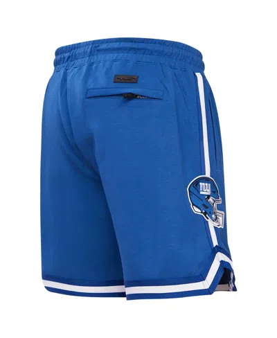 Pro Standard Men's  Royal New York Giants Classic Chenille Shorts In Royal