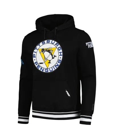 Shop Pro Standard Men's  Black Pittsburgh Penguins Retro Classic Fleece Pullover Hoodie