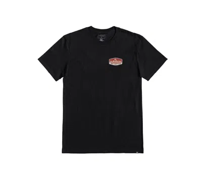 Shop Quiksilver Waterman Men's Standard Crewneck T-shirt In Black