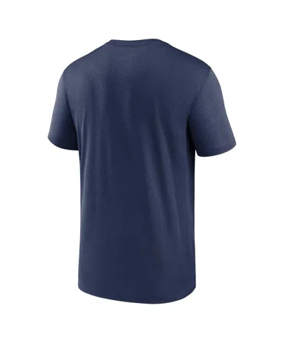 Nike Navy Tampa Bay Rays 2023 Postseason Authentic Collection Dugout T-shirt In Navy