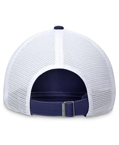 Nike Men's  Royal Los Angeles Dodgers Evergreen Wordmark Trucker Adjustable Hat In Royal