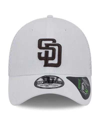 Shop New Era Men's  White San Diego Padres Â Neo 39thirty Flex Hat