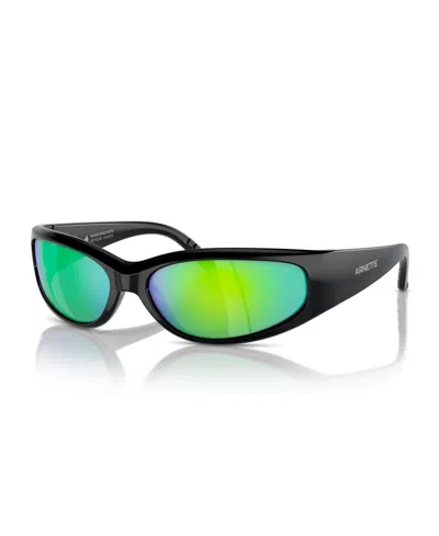 Arnette Men's Catfish Sunglasses, Mirror An4302 In Black
