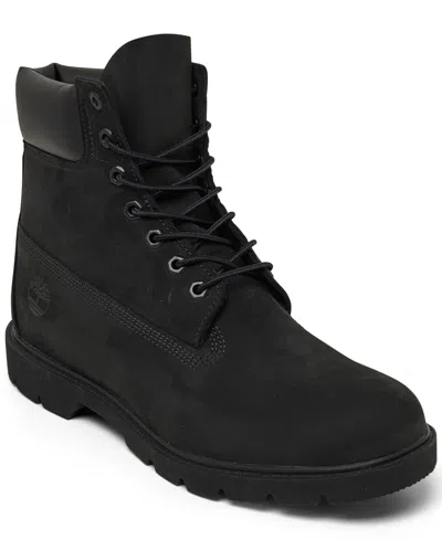 Shop Timberland Men's 6" Premium Water-resistant Boots From Finish Line In Black