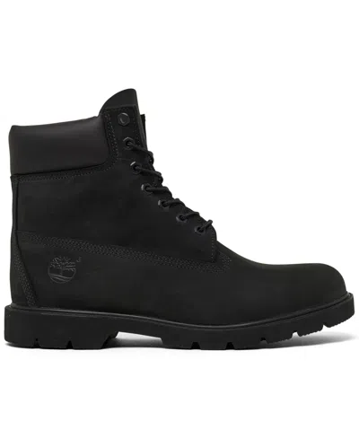 Timberland 6 Inch Premium Waterproof Lace-up Boots In Black