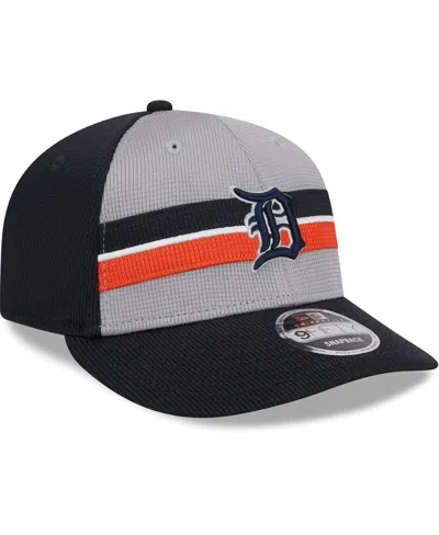 Shop New Era Men's  Gray Detroit Tigers 2024 Batting Practice Low Profile 9fifty Snapback Hat