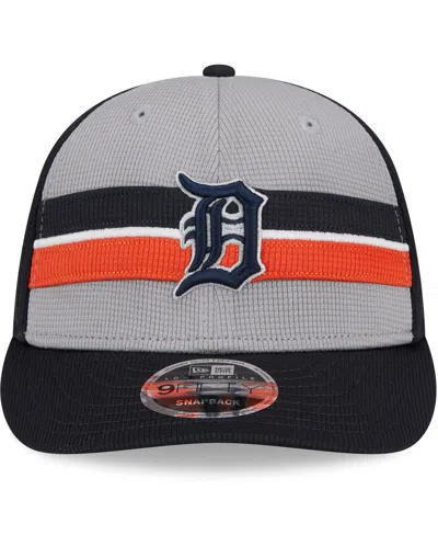 Shop New Era Men's  Gray Detroit Tigers 2024 Batting Practice Low Profile 9fifty Snapback Hat