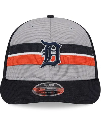 New Era Gray Detroit Tigers 2024 Batting Practice Low Profile 9fifty Snapback Hat In Gray