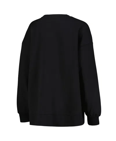 Shop Dkny Women's  Sport Black San Francisco Giants Penelope Pullover Sweatshirt