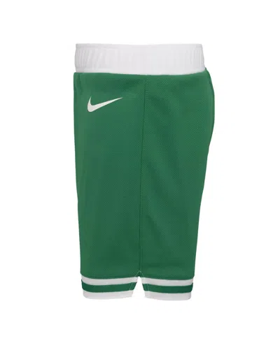 Shop Nike Little Boys And Girls  Kelly Green Boston Celtics Icon Replica Shorts