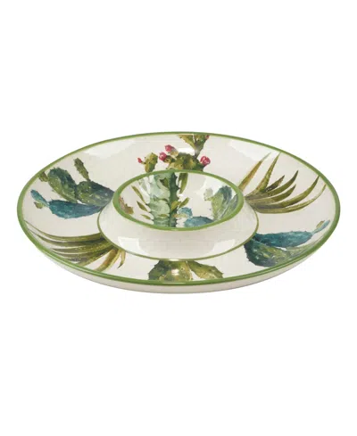 Certified International Cactus Verde Chip Dip, 13.75" In Miscellaneous