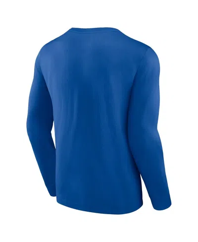Fanatics Branded Royal Team Usa Strive For Gold Long Sleeve T-shirt In Royal