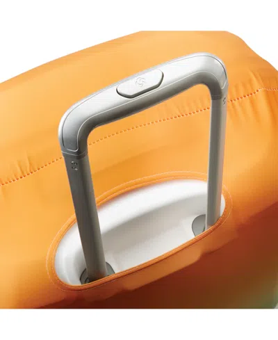 Samsonite Printed Luggage Color M In Blue,orange Ombre