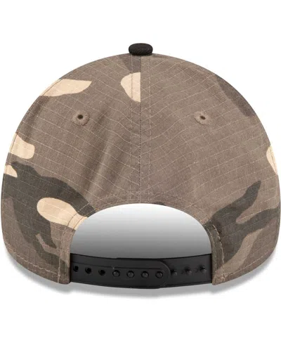 New Era Boston Red Sox Camo Crown A-frame 9forty Adjustable Hat In Camo