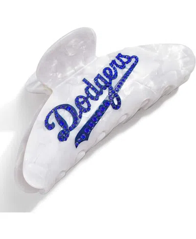 Shop Baublebar Women's  Los Angeles Dodgers Claw Hair Clip In White