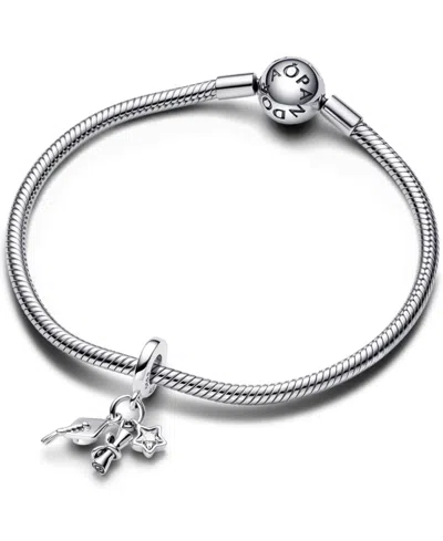 Pandora 2024 Graduation Triple Dangle Charm In Silver
