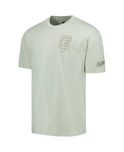 Pro Standard Men's  Mint San Francisco Giants Neutral Cj Dropped Shoulders T-shirt In Mint