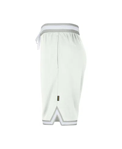 Shop Nike Men's  White Michigan Wolverines Dna 3.0 Performance Shorts