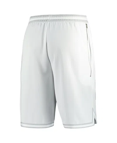 Shop Nike Men's  White Michigan Wolverines Dna 3.0 Performance Shorts