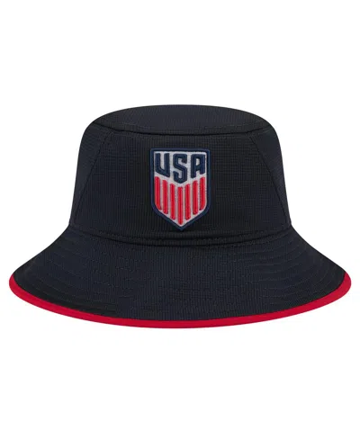 New Era Navy Usmnt Bucket Hat In Navy