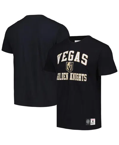 Mitchell & Ness Men's  Black Vegas Golden Knights Legendary Slub T-shirt In Black