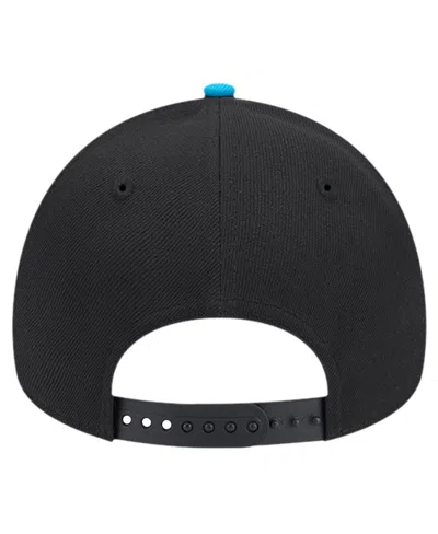 Shop New Era Men's  Black Charlotte Fc 2024 Kick Off Collection 9forty A-frame Adjustable Hat