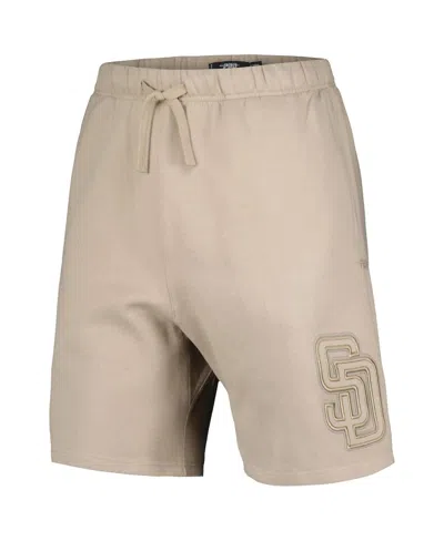 Shop Pro Standard Men's  Khaki San Diego Padres Neutral Fleece Shorts