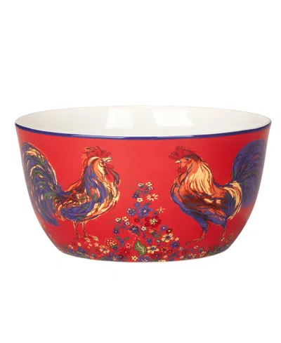 Shop Certified International Morning Rooster Deep Bowl In Miscellaneous