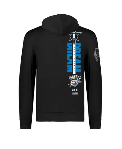 Shop Fisll Men's And Women's  X Black History Collection Black Oklahoma City Thunder Pullover Hoodie