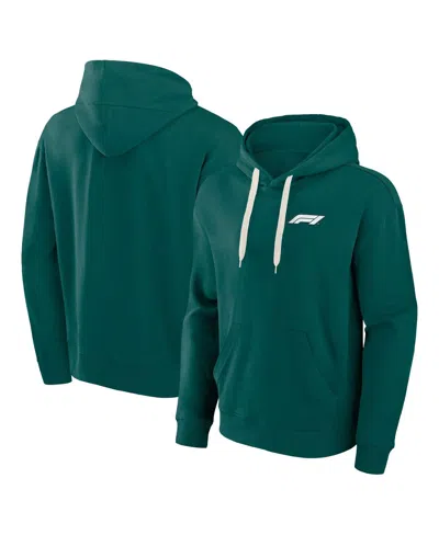 Shop Fanatics Men's  Teal Formula 1 Clubhouse Pullover Hoodie