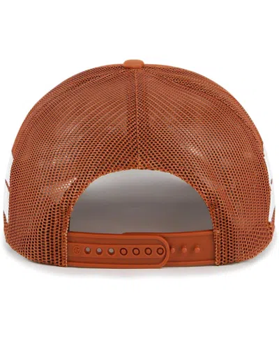 Shop 47 Brand Men's ' Texas Orange Texas Longhorns Sideband Trucker Adjustable Hat