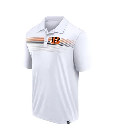 Fanatics Branded White Cincinnati Bengals Victory For Us Interlock Polo In White