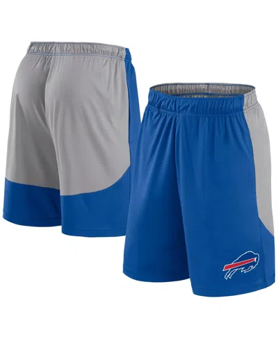 Shop Fanatics Men's  Royal Buffalo Bills Big And Tall Team Logo Shorts